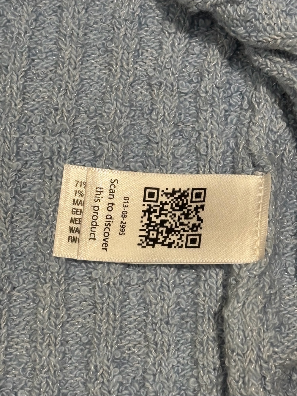 Universal Thread Women Short Sleeve Rib Mini Sweater Dress Blue Size M - Picture 11 of 12